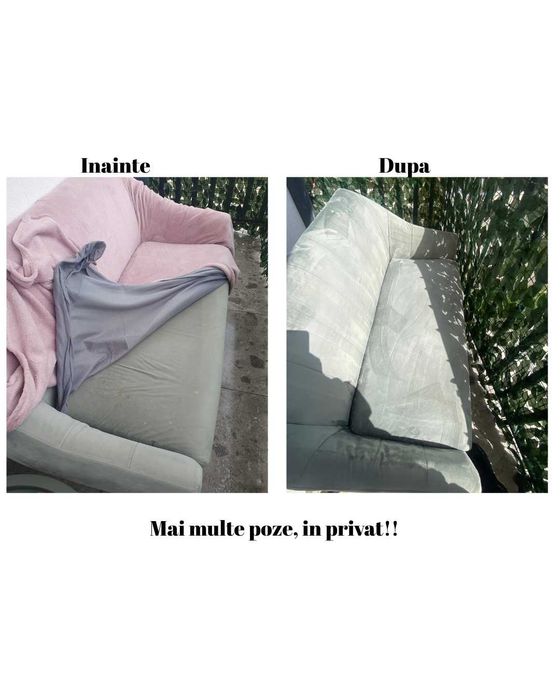 Curatare si igienizare (Cluj): canapele, saltele, scaune, fotolii