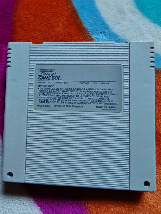Adaptor Gameboy la Snes Mortal Kombat nintendo