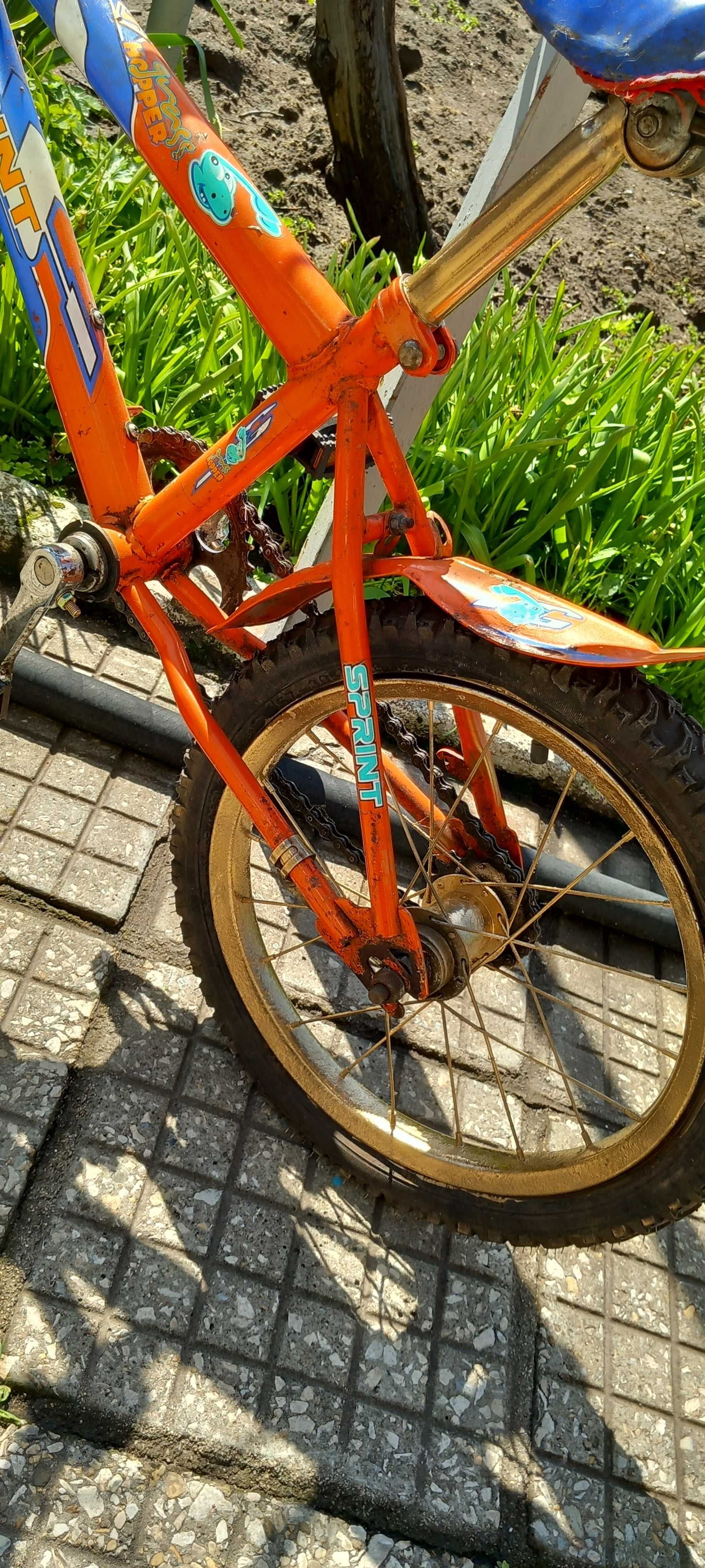Продавам  детско колело Sprint  16'