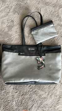 Cybex Platinum чанта за бебешка количка Priam Mios KOI черна сива