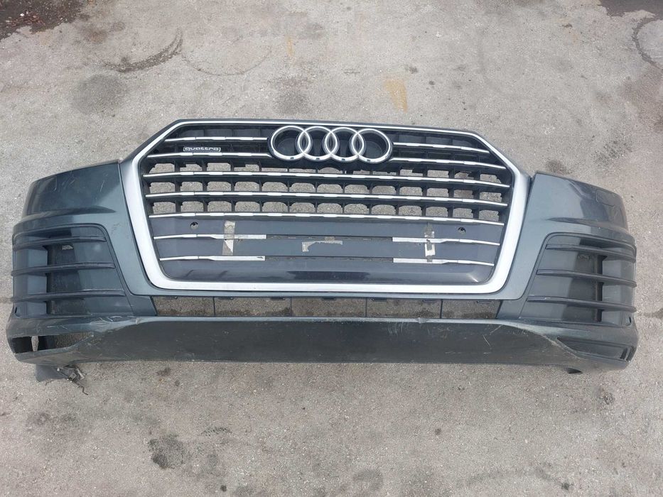 Оборудвана предна броня с решетка за Audi Q7 4M 2015 - 2019
