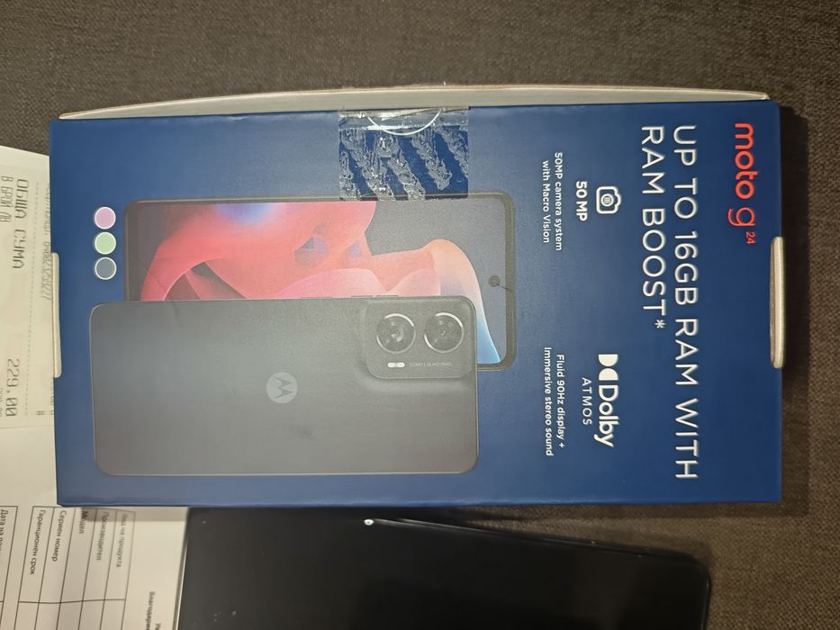 Motorola Moto g24 В гаранция!