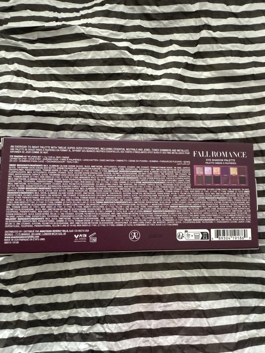 Paleta farduri Anastasia Beverly Hills Fall Romance