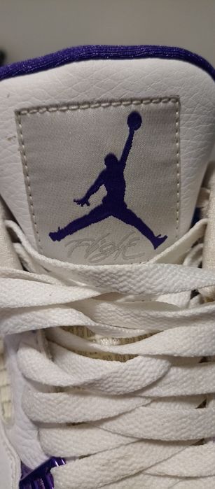 Jordan 4 Metalic Purple