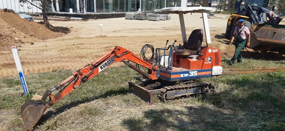 Услуги мини экскаваторов