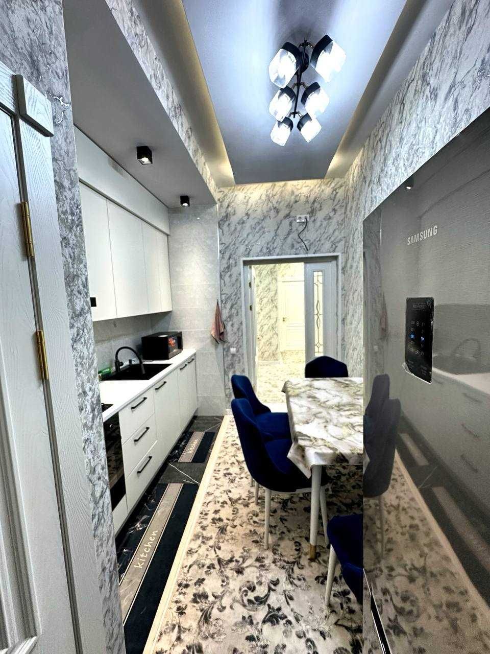 Аренда кв Сергелий Ҳокимият  3-комнатная JK "GOLDEN HOUSE"