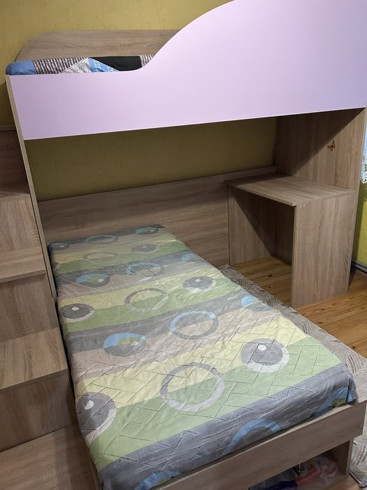 Двуетажно детско легло