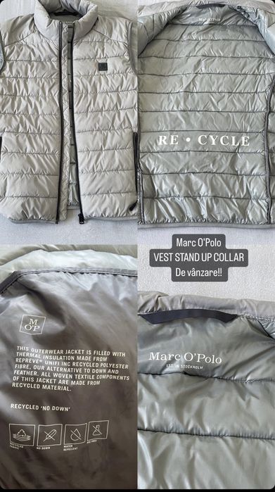 Marc O'Polo VEST stand up collar