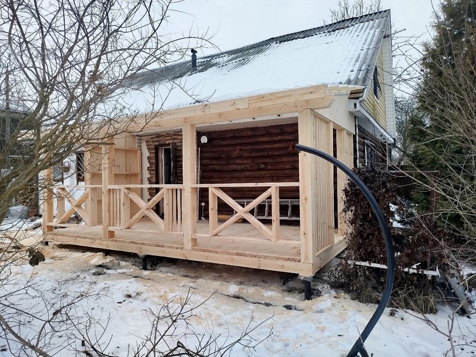 Пристройки,веранды,расширение помещения