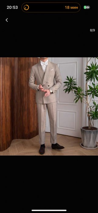 Продам новый мужской костюм двойку