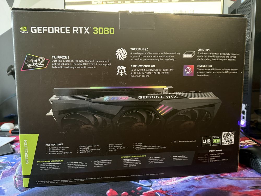 MSI Geforce RTX 3080
