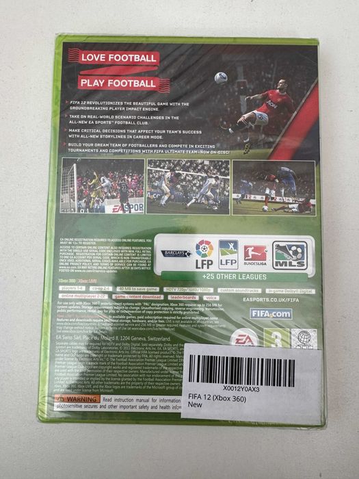 FIFA 12 за Xbox 360 - Нова запечатана