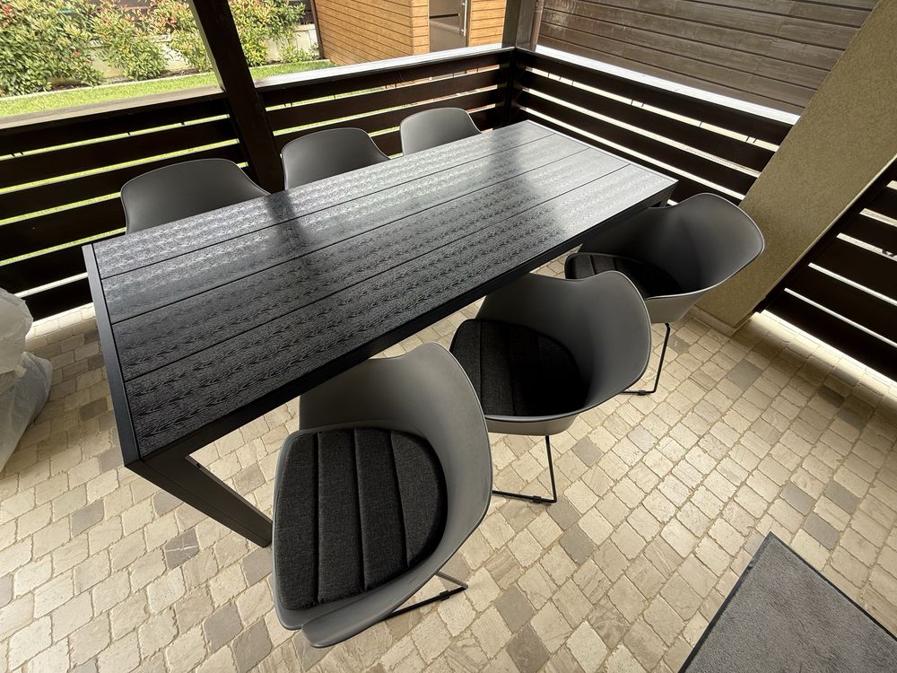 Set Mobilier terasa/gradina (masa + 6 scaune)