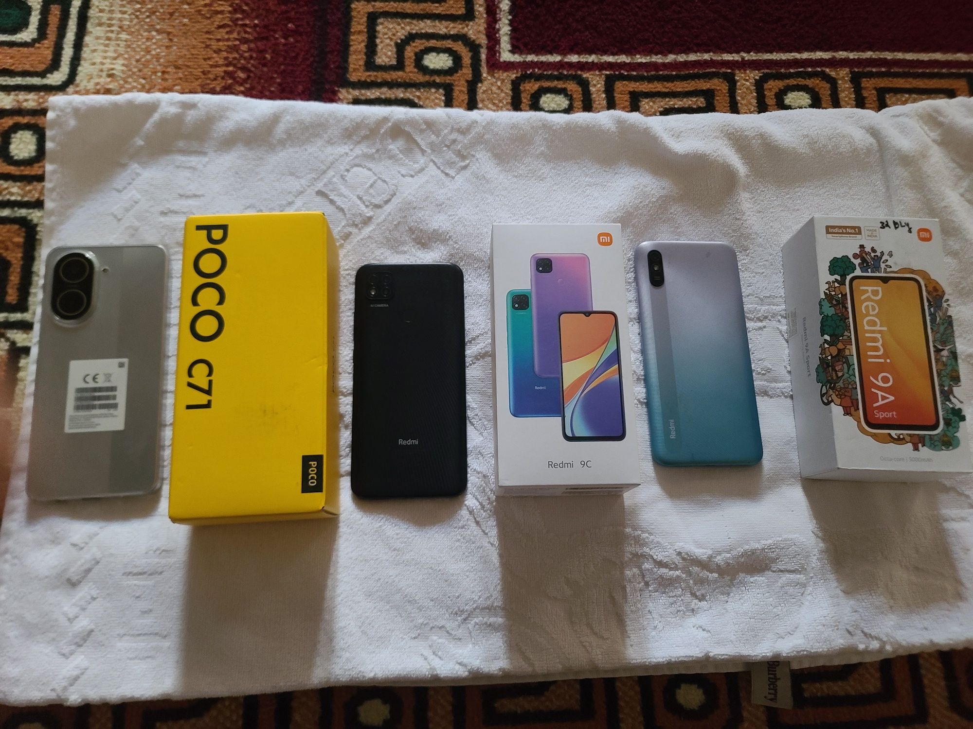 Pocco c7 64гб redmi 9c 64гб redmi A9 32гб