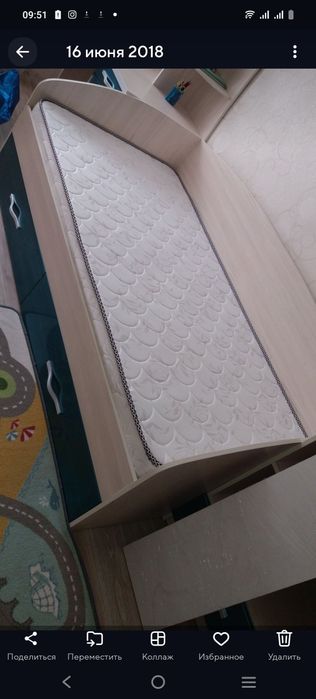 Продам кровать 1000\2000
