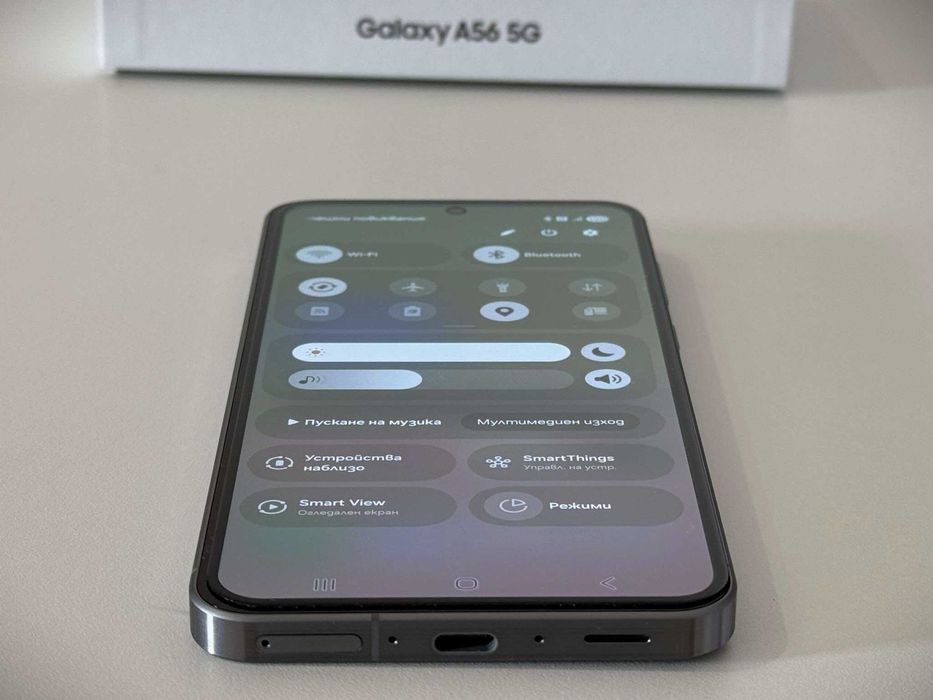 Бартер! 24м.Гаранция! Samsung Galaxy A56 Awesome Graphite (Черен)