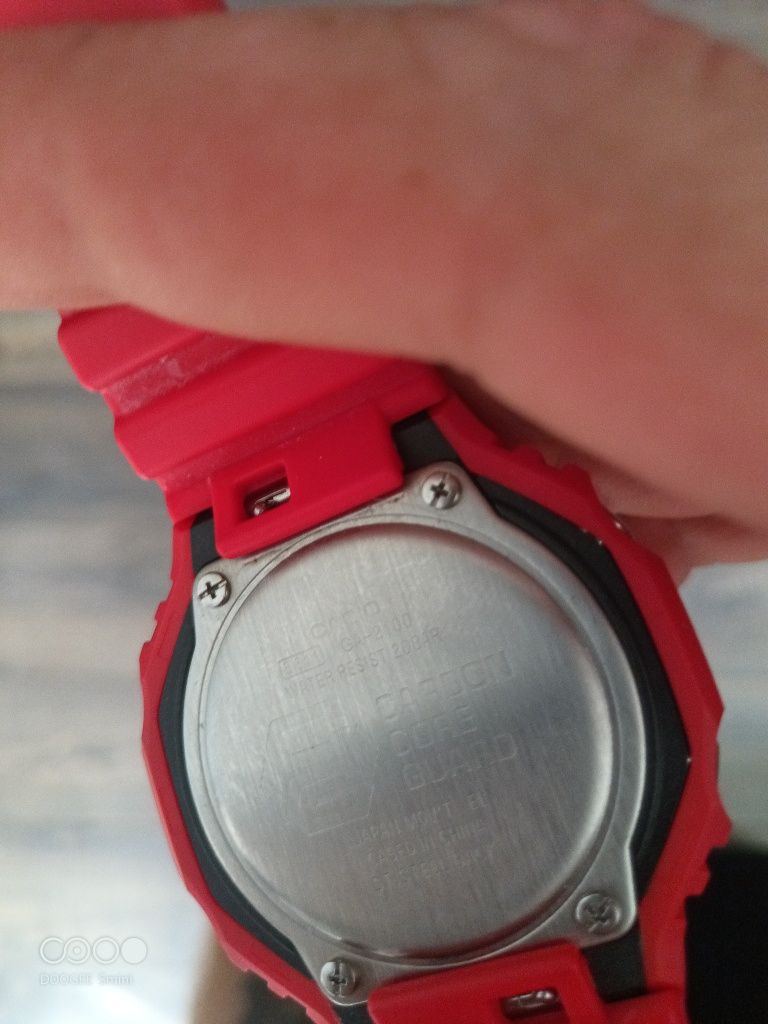 Casio g shock ga 2100 red