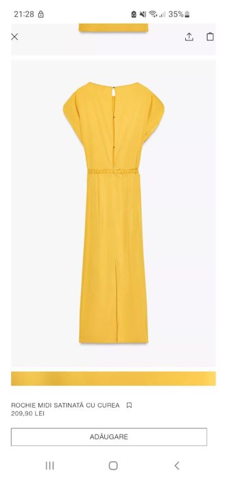 Vand rochie zara