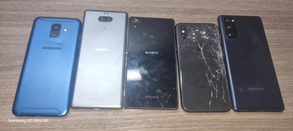 Продам Samsung s20fe, Samsung a6 2018,iPhone xs,SonyXperia z2 и Sony10