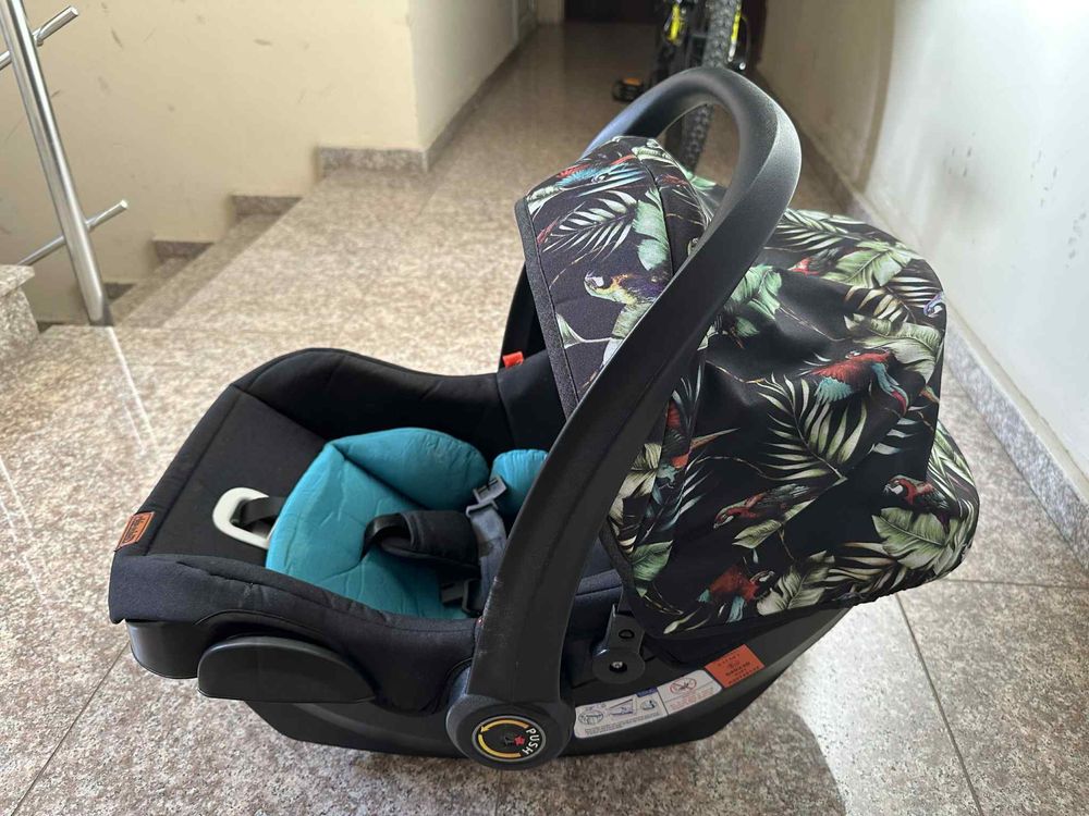 Кошница за кола Chipolino - ДуоСмарт, 0-13 kg, екзотик