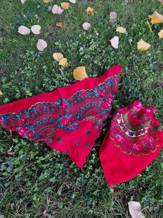 Batic COPII sal esarfa marama ie camasa costum popular traditional