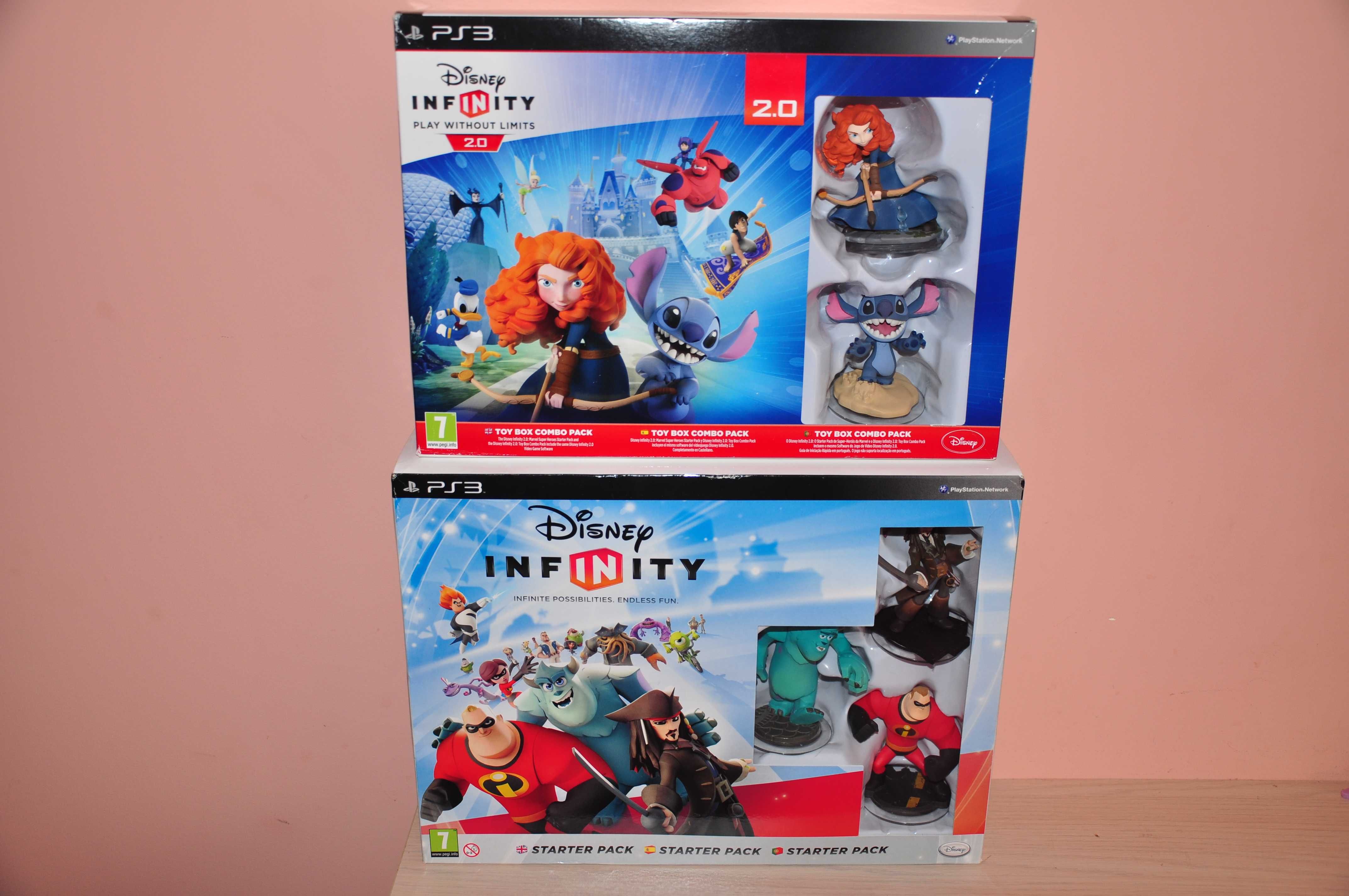 ps3 Disney Infinity Starter pack Star Marvel Дисни стич пс3