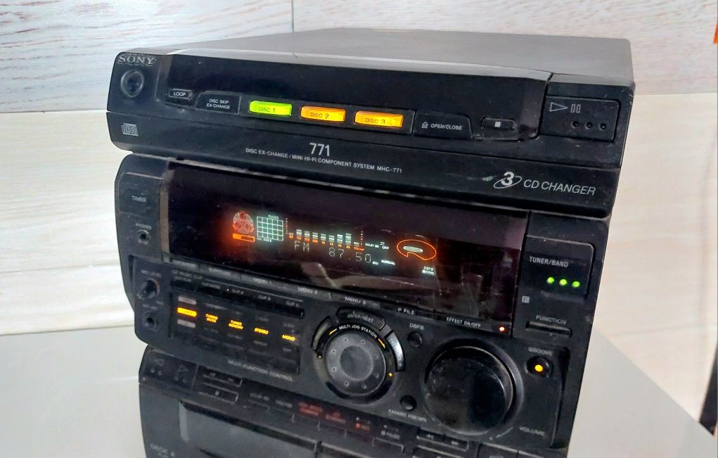 SONY MHC - 771 уредба