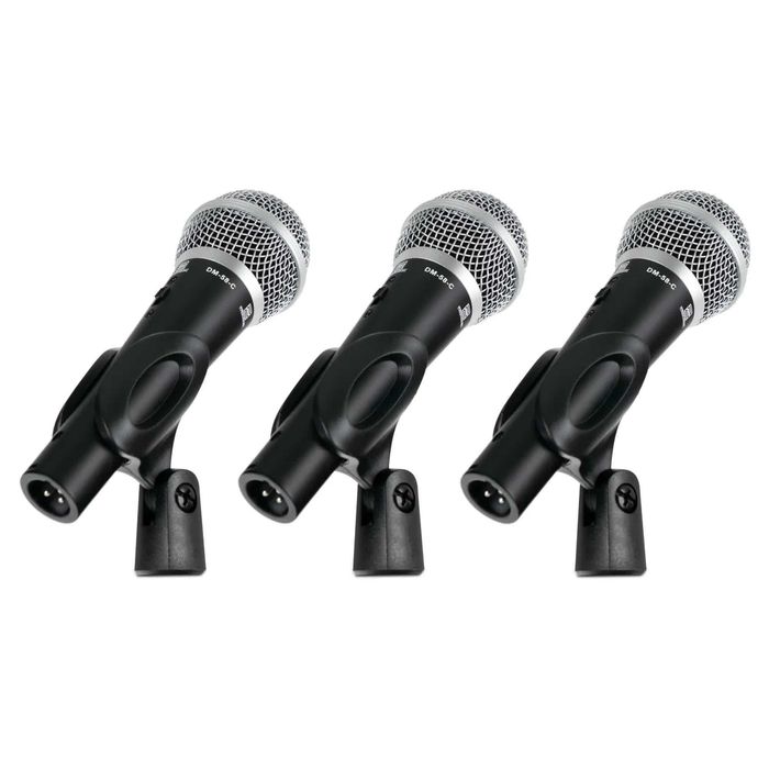 Set 3x Microfon Vocal Pronomic DM-58-C
