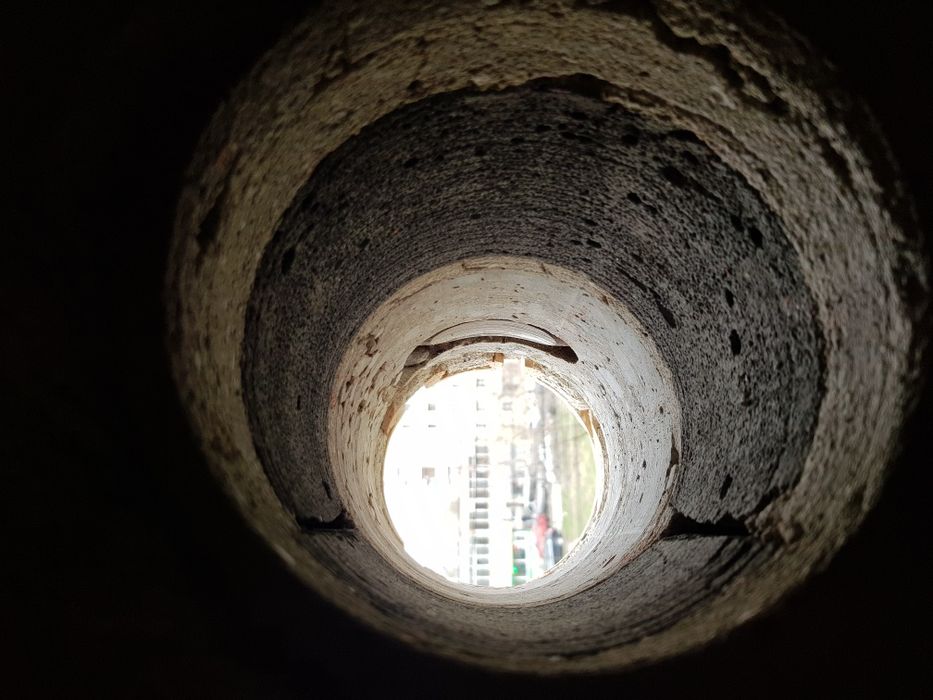 Gaura beton carota pentru hota, centrala.