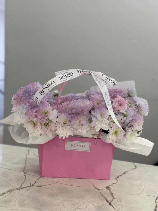 Цветы  Хризантемы свежие