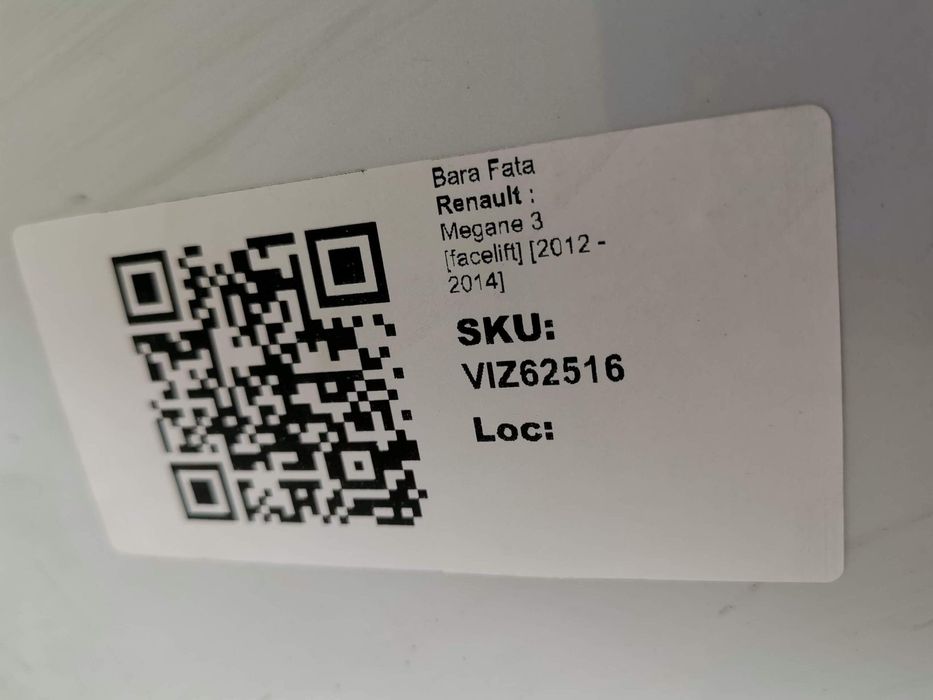 Предна Броня Рено Меган 3 / Renault Megane 3 [фейслифт] [ - ] Оригинал