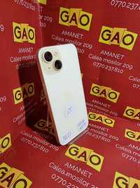 GAO AMANET - iPhone 15, stocare 128gb, liber de retea, bat 100%