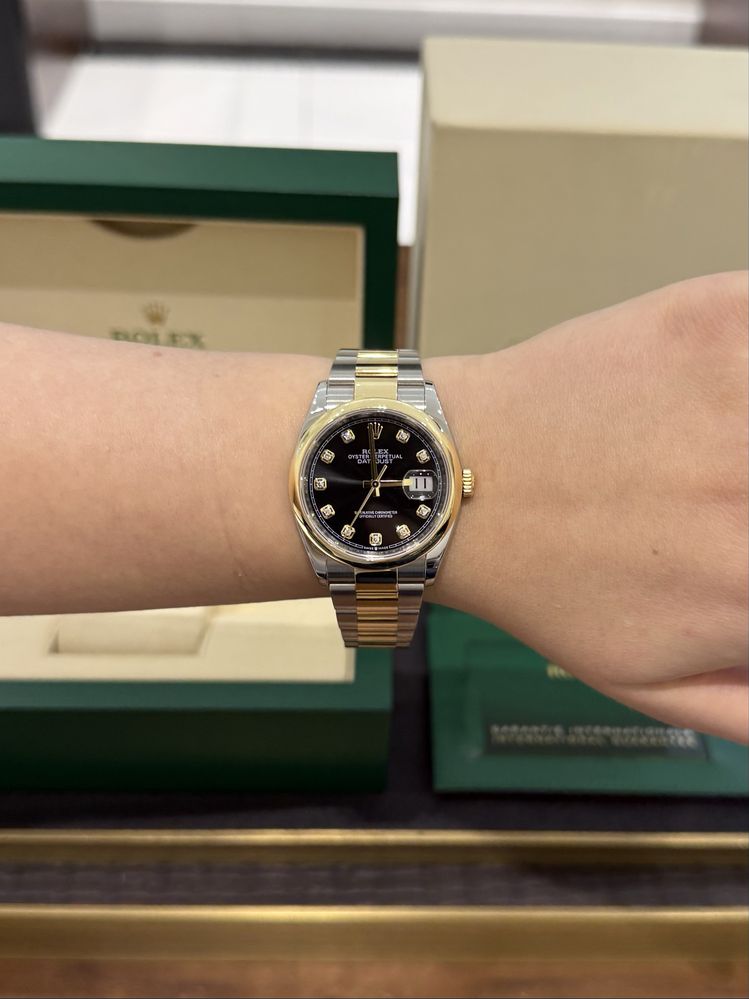 Rolex Datejust 36mm Steel and Yellow Gold 126203
