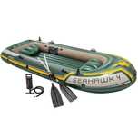 Самый большой INTEX 68351 надувной лодки (  351х145х48)(480кг). Беспла