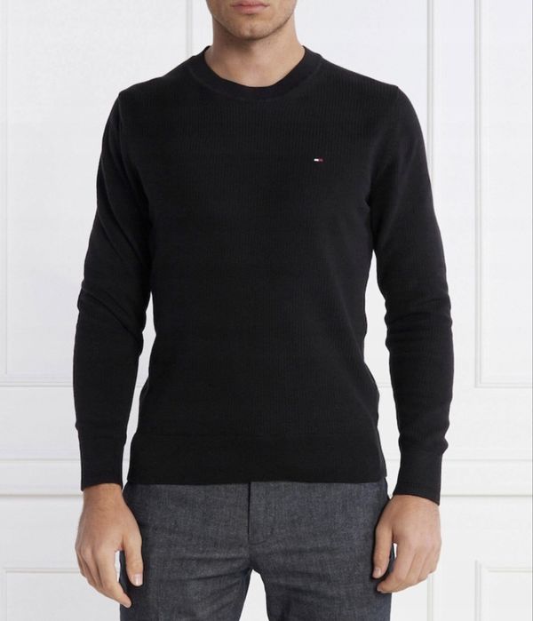 Pulover barbati, negru, M, Tommy Hilfiger