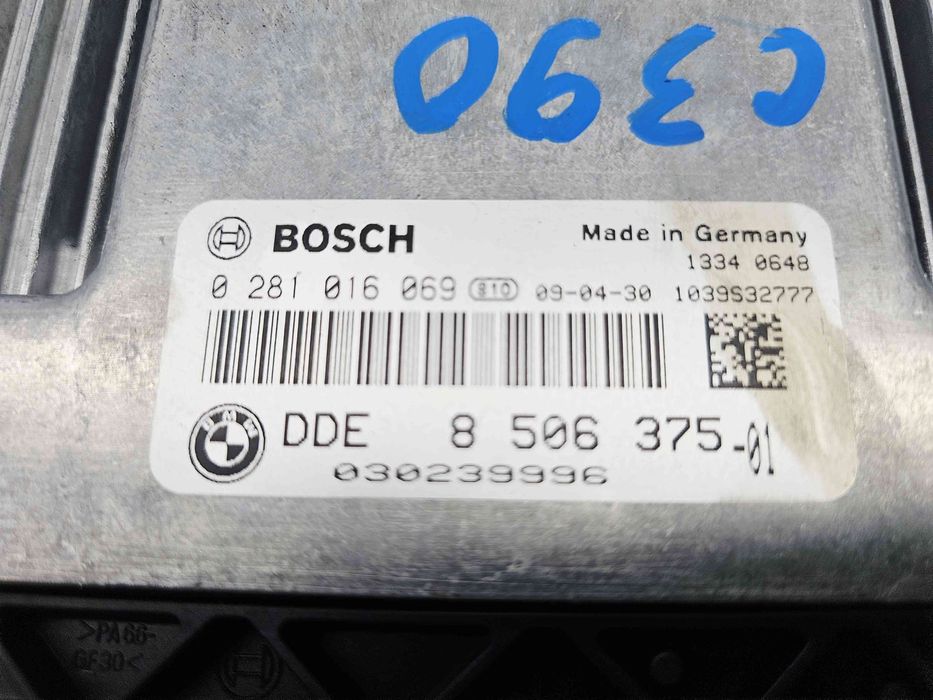 Calculator motor ECU Bmw 3 (E90) [Fabr 2005-2011] DDE8506375-01 2.0D N