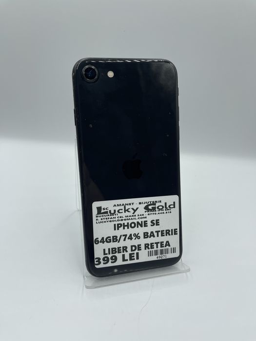 Iphone Se 64GB / 74% Bat #49271