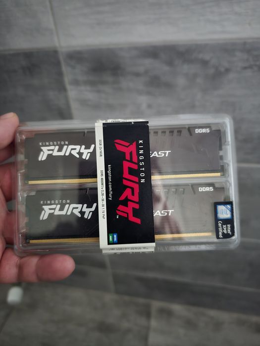 Kit memorie DDR5 2x16GB Kingstone Fury