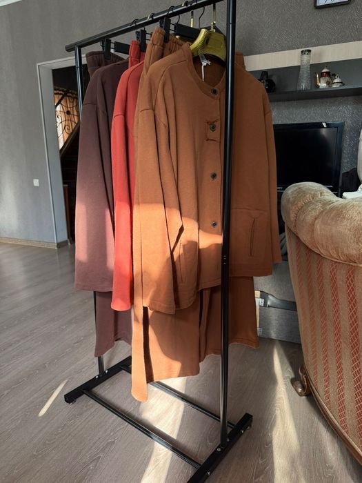 Женские костюмы, трикотаж, теплые, осень-вена, стильные, модель 2025 г