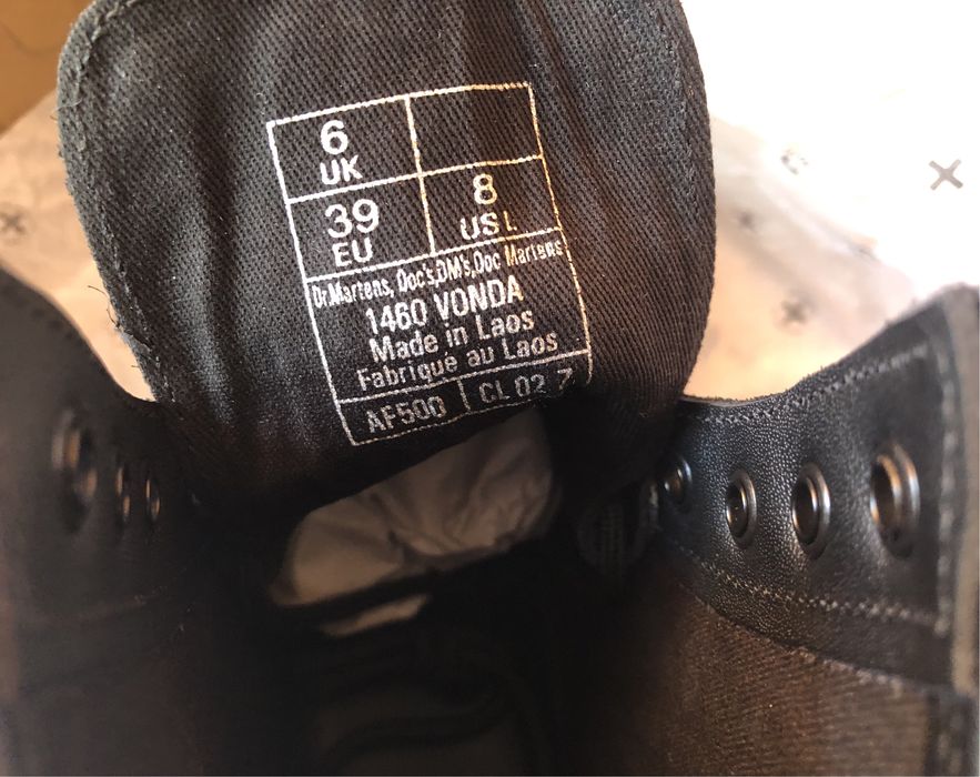 Dr. Martens 1460 Vonda Floral Leather ОРИГИНАЛНИ дамски кубинки 37/38