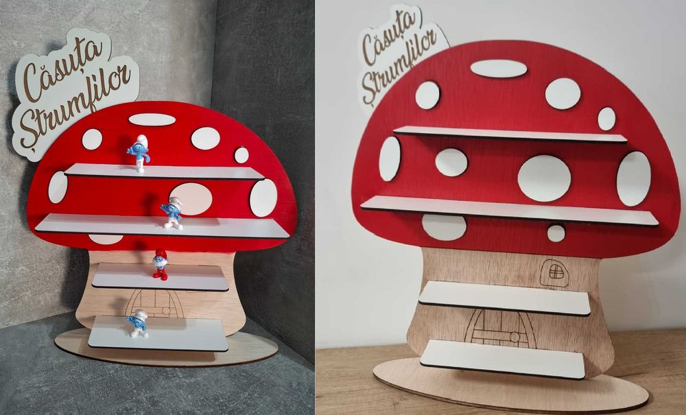 Casuta strumfi Kaufland