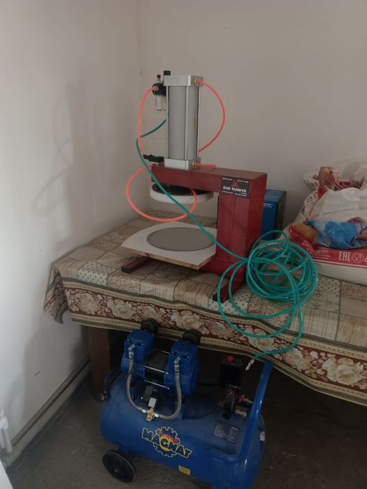 Тестомешалка HNC и Пресс с компрессором