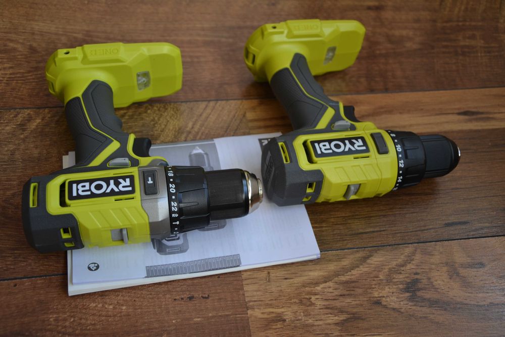 Нови, акумулаторни винтоверти с удар и без удар Ryobi 18V, 52Nm