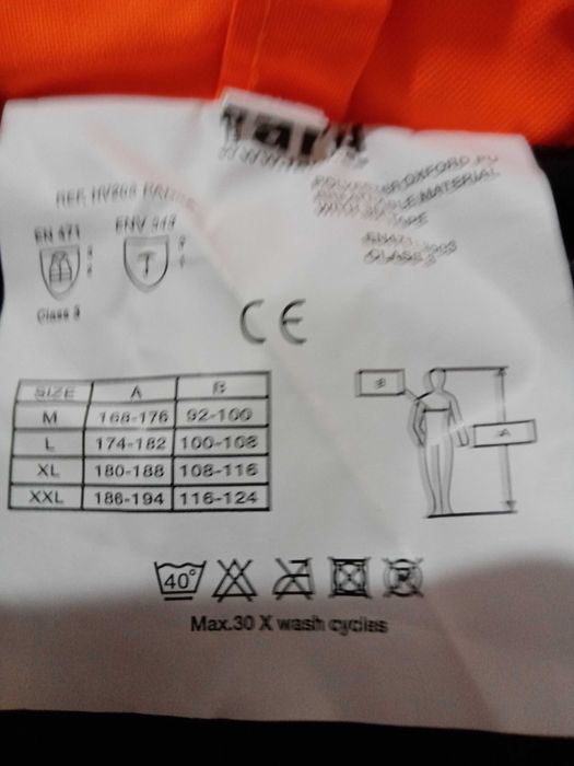 Geaca reflectorizanta noua,marca Scotchlite 3M