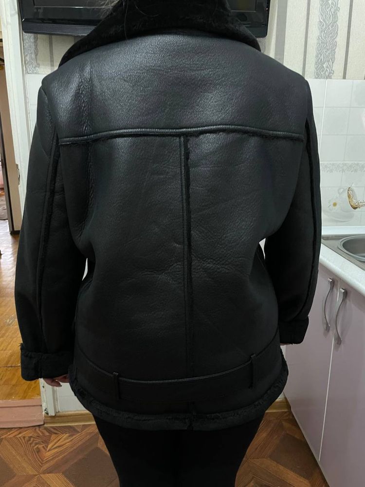 Дубленка теплая