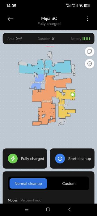 Робот-пылесос Mijia Mop 3C белый