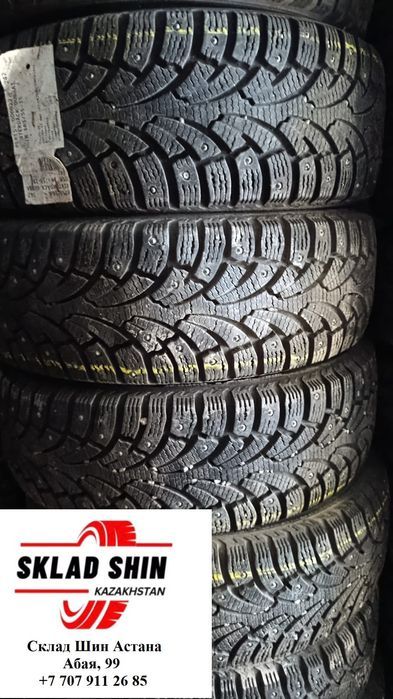 Зимние (липучки, шипы) шины б/у 225/40/18 Европа и Япония
