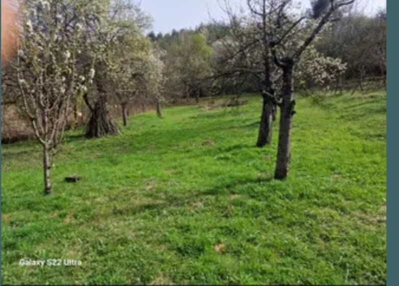 Парцел в гола велика със каравана