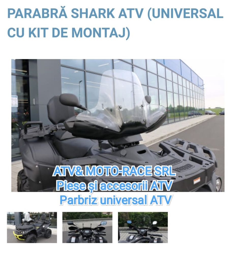 Parbriz atv universal Cf moto Linhai Tgb Polarsi Can am