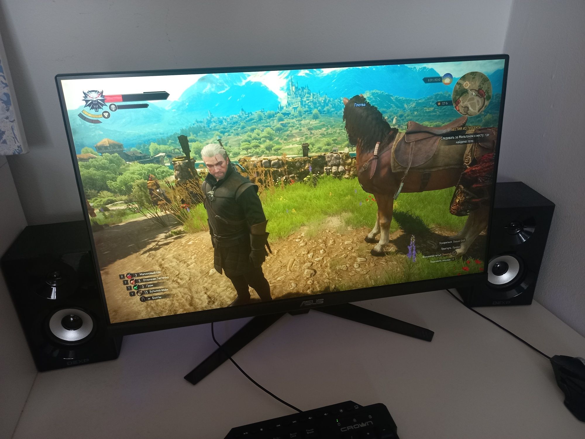 Монитор ASUS 24" 180Гц